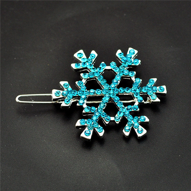 Wholesale Diamond Studded Alabaster Hair Clips Set of Six